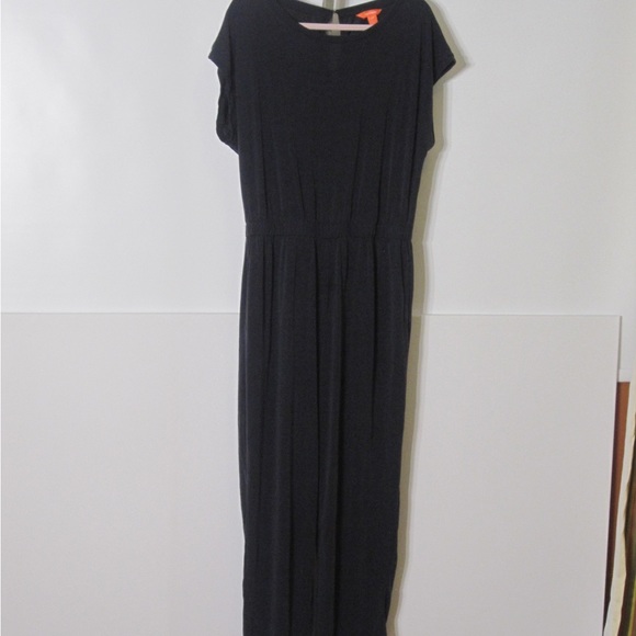 Joe Fresh jumpsuit. Black with elasticized waist. Size medium. - Picture 4 of 4